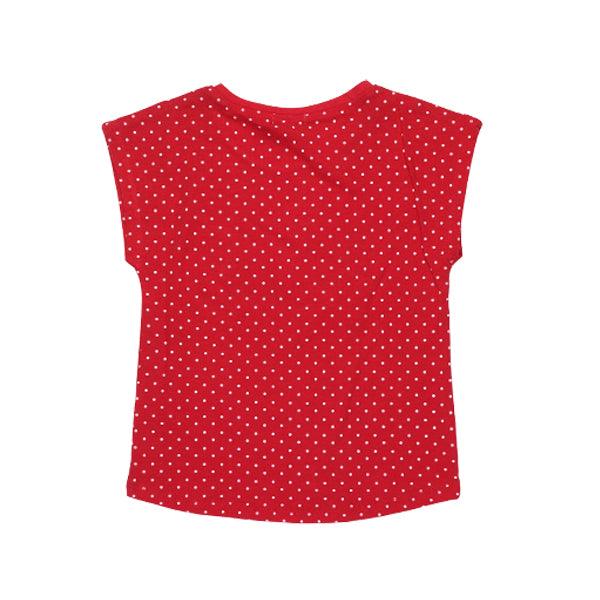 POLKA DOT WITH HEART SHAPE TOP FOR GIRLS