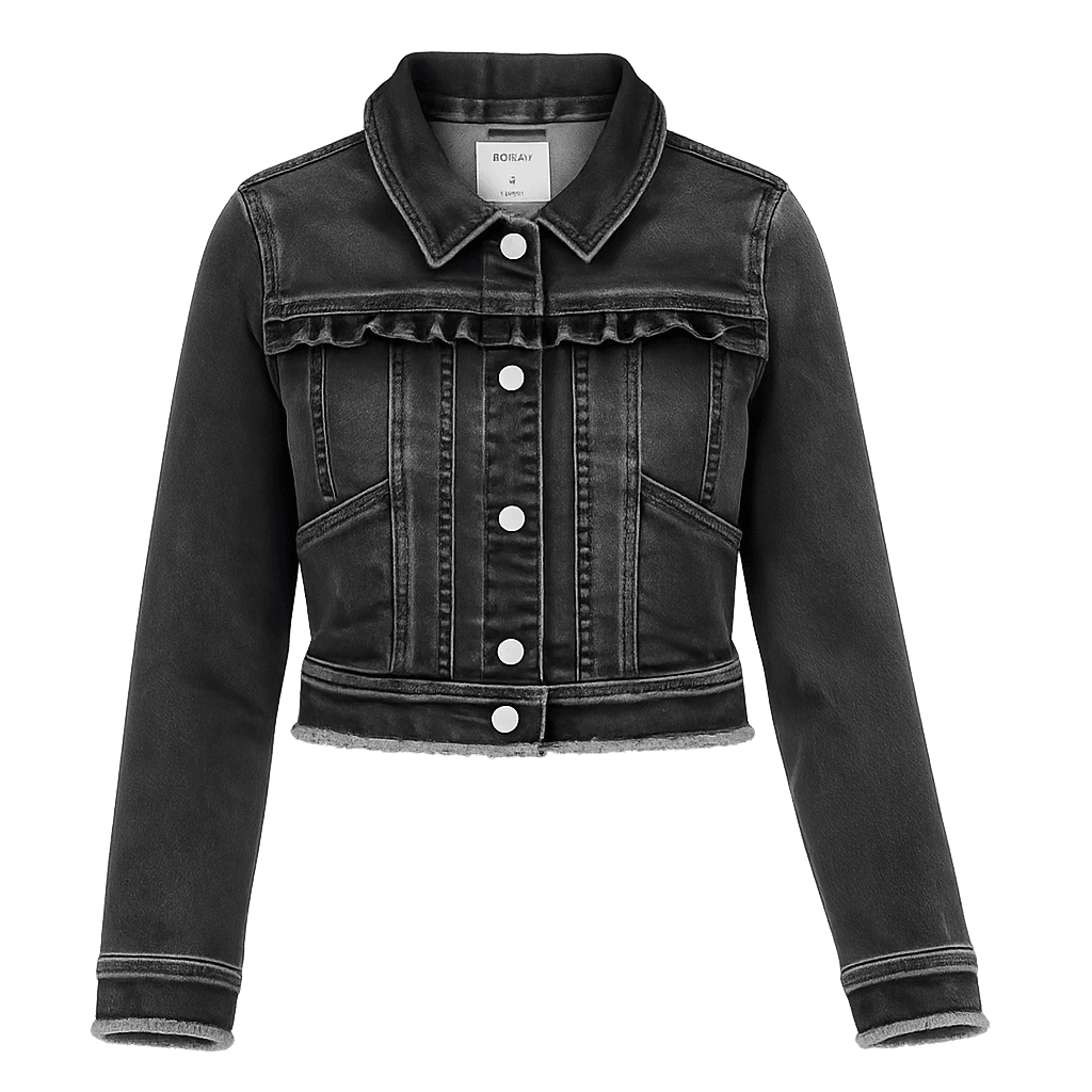 BLACK DENIM JACKET