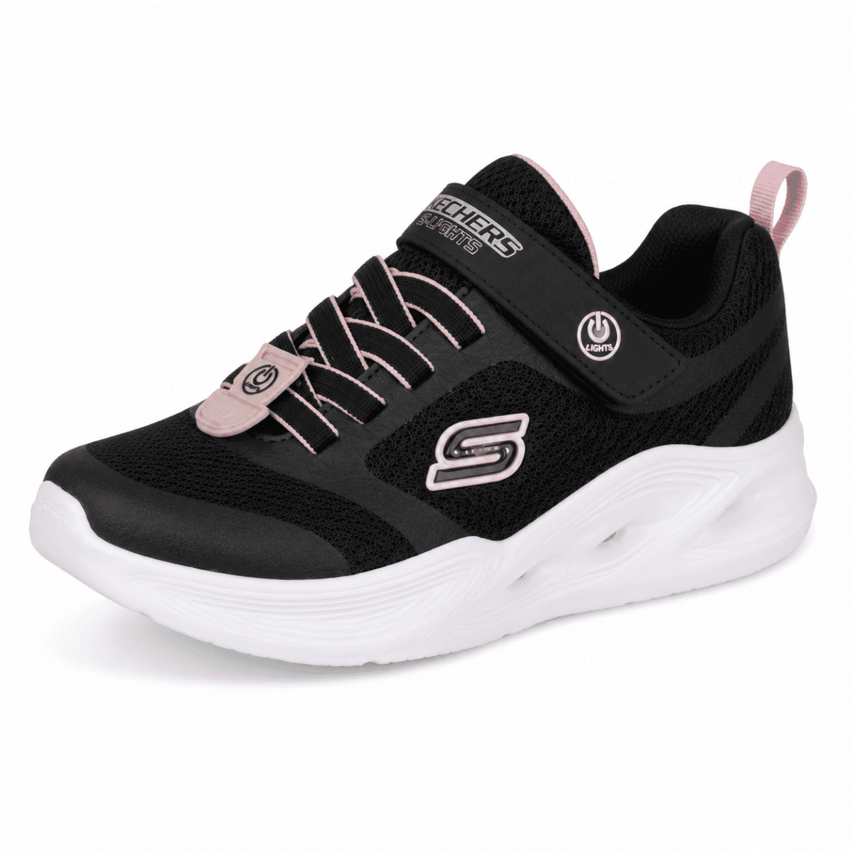 SKECHERS SOLA GLOW - BLACK