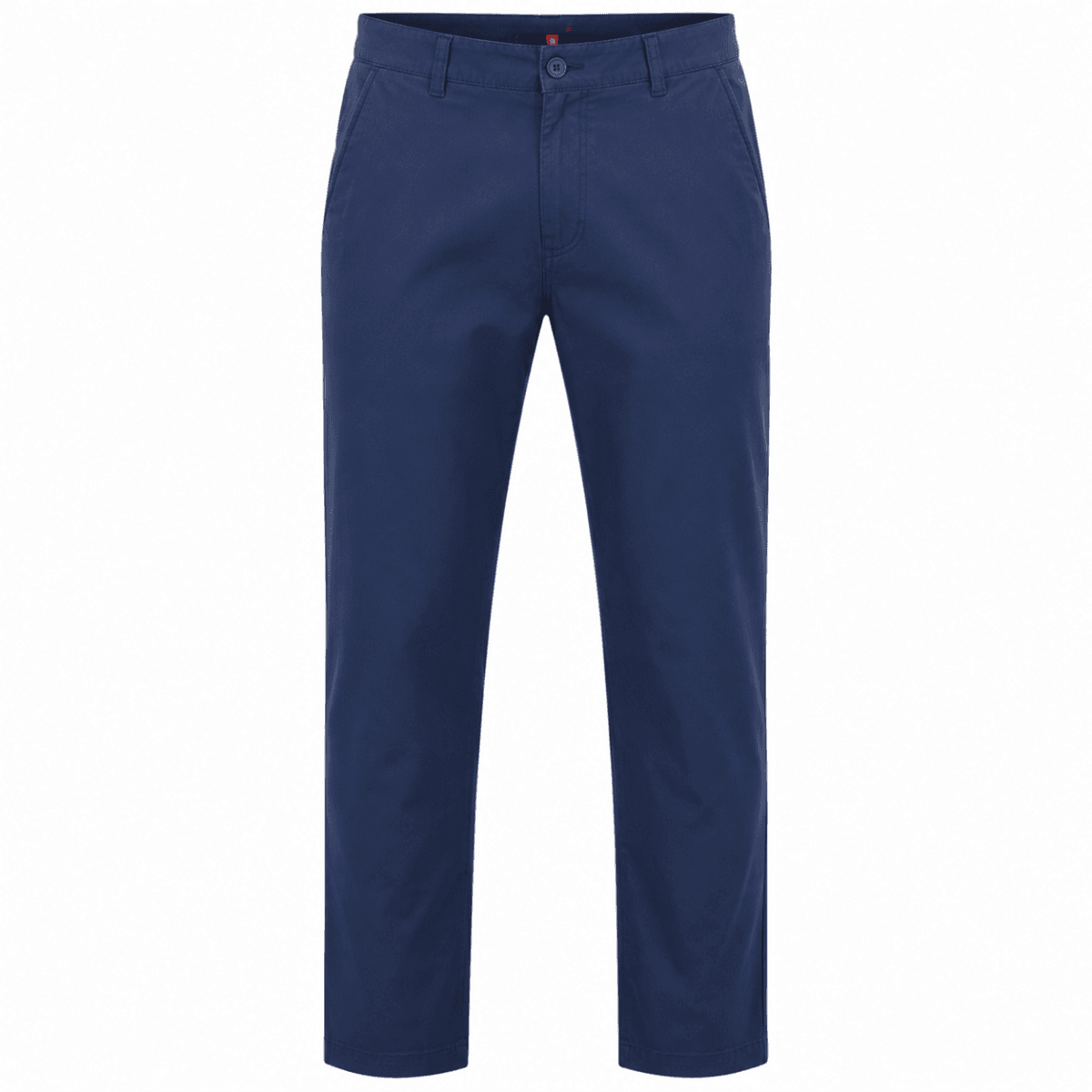 NAVY BASIC CHINOS TROUSERS