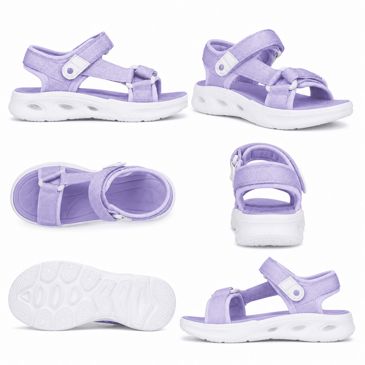 SOLA GLOW SANDAL - LAVENDER LIGHT PINK