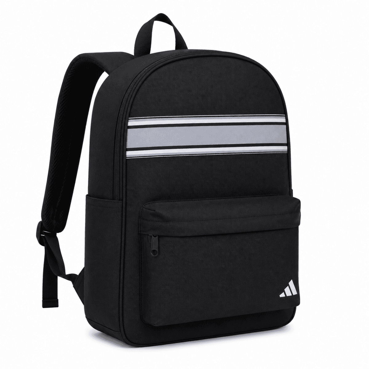 CLASSIC BACK-TO-SCHOOL STRIPES BACKPACK - Black