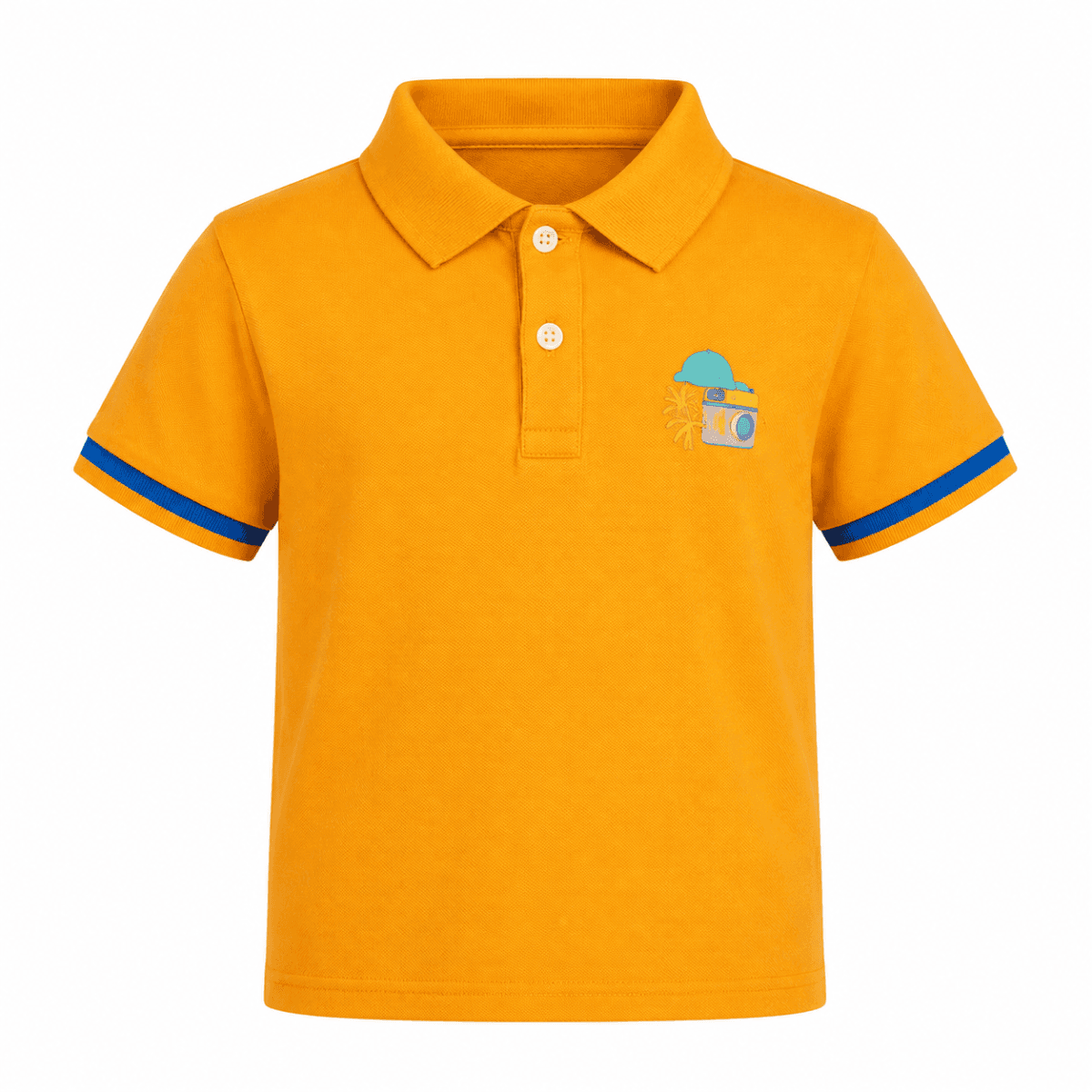 ORANGE YELLOW S/S POLO