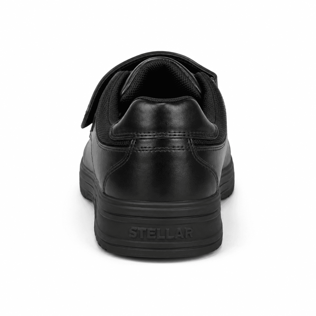 BLACK VELCRO BOYS SCHOOL SHOES