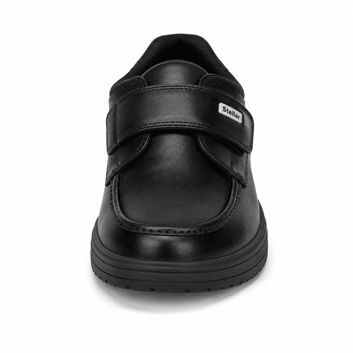 BLACK VELCRO BOYS SCHOOL SHOES
