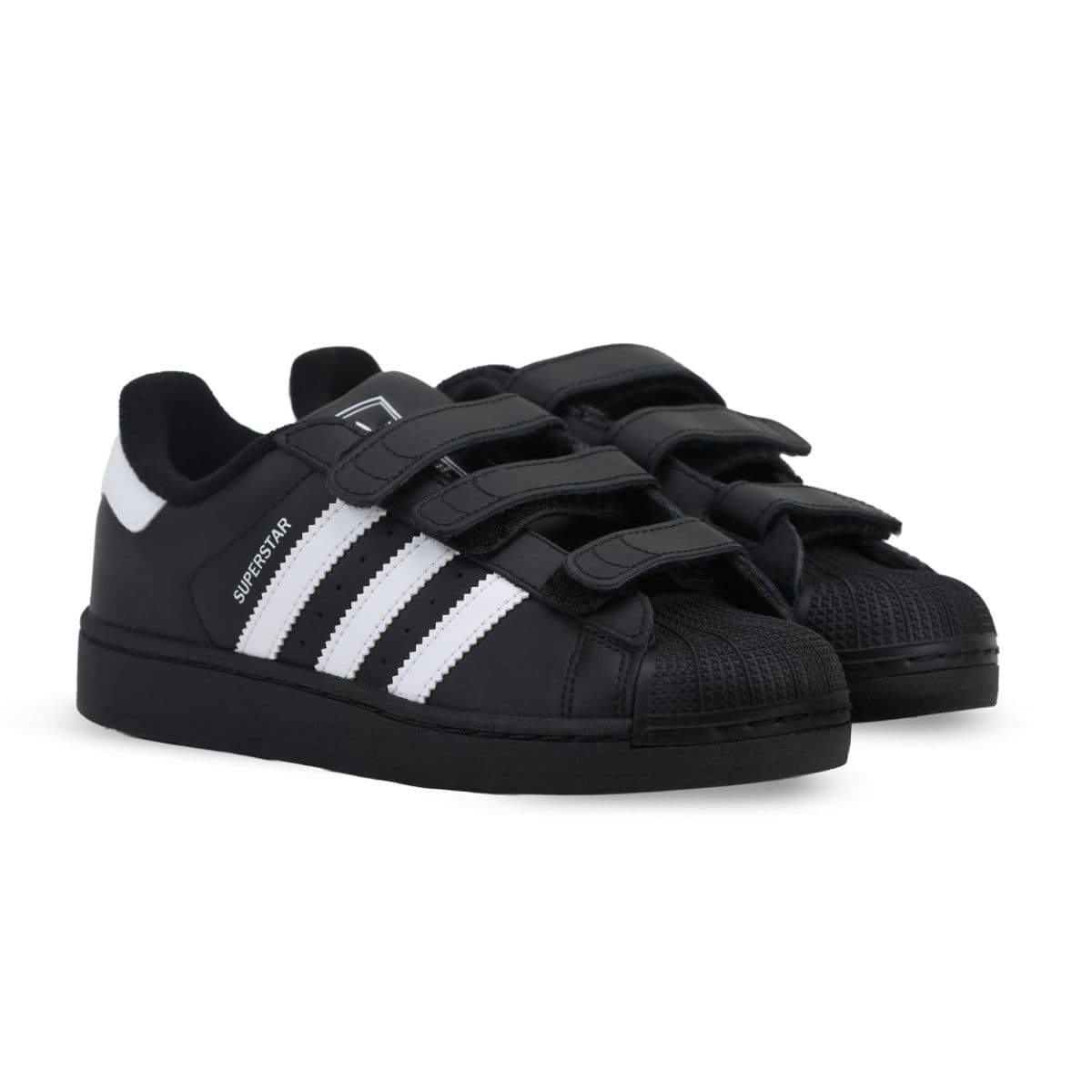 SUPERSTAR II COMFORT CLOSURE SHOES BLACK/WHITE