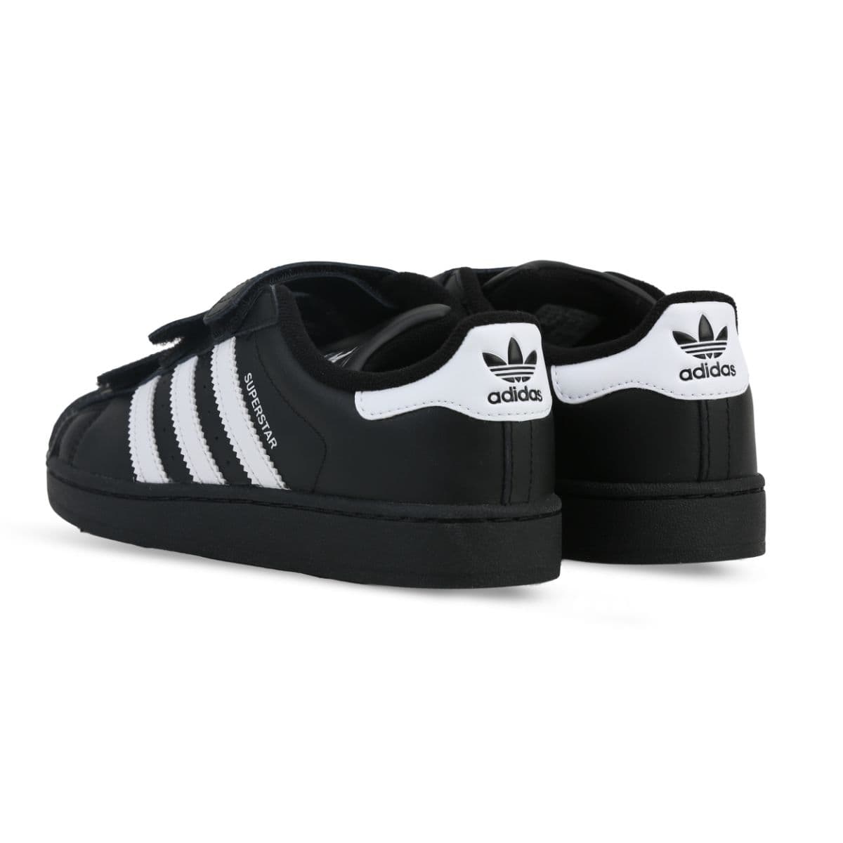 SUPERSTAR II COMFORT CLOSURE SHOES BLACK/WHITE