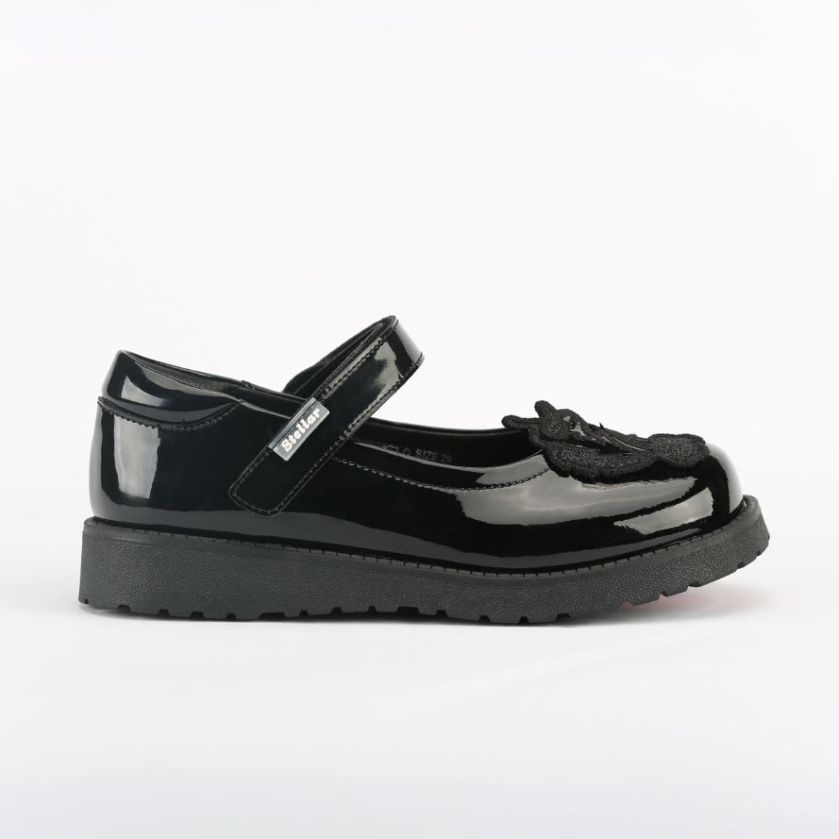 STELLAR STEP VELCROS GIRLS SCHOOL SHOES