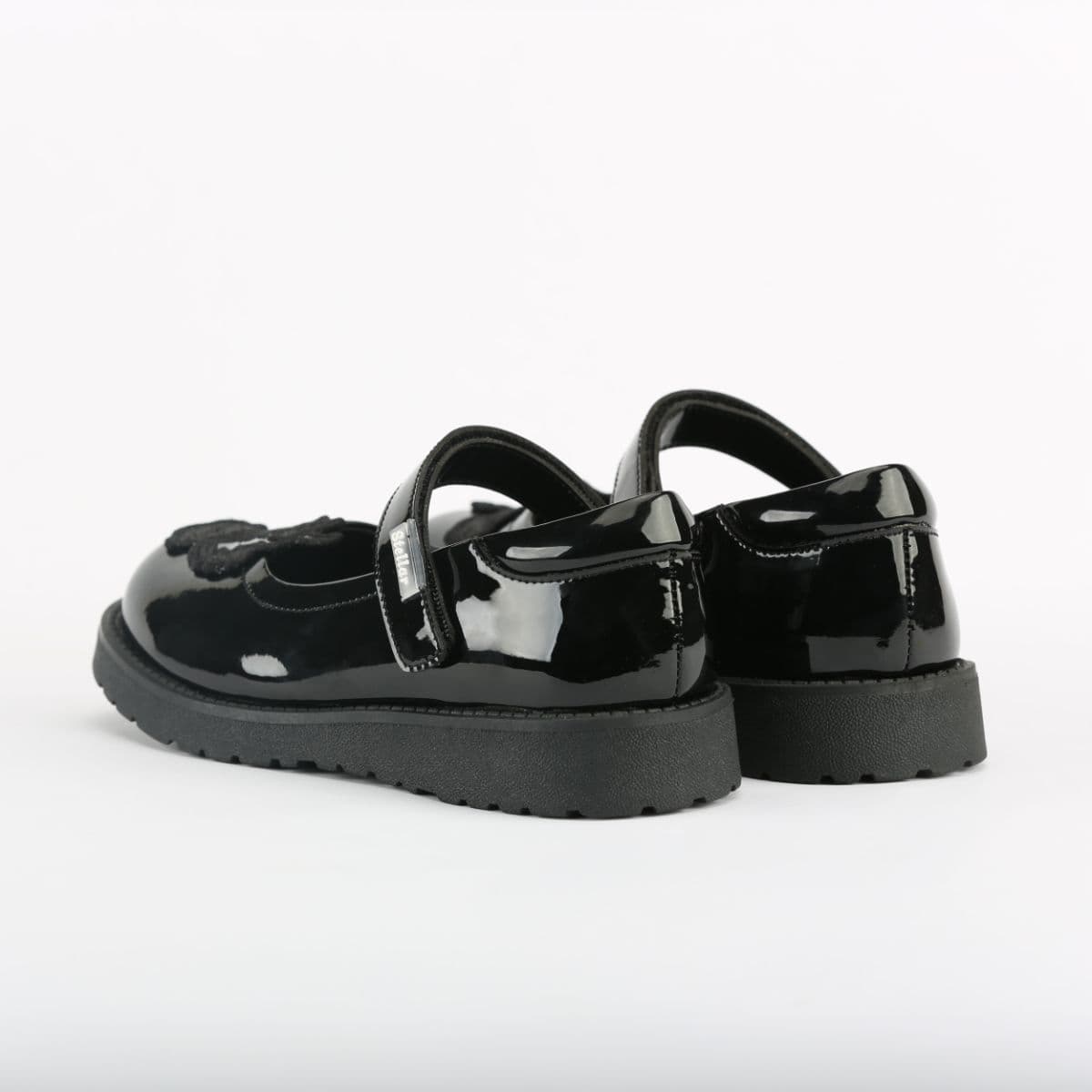 STELLAR STEP VELCROS GIRLS SCHOOL SHOES