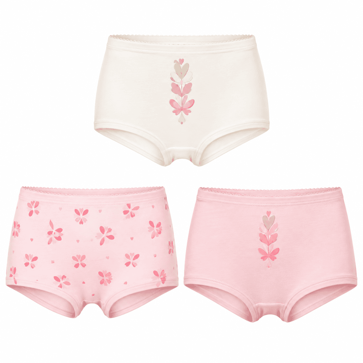 MULTICOLOR 3PCS  FULL PANT SET (BUTTERFLY2)
