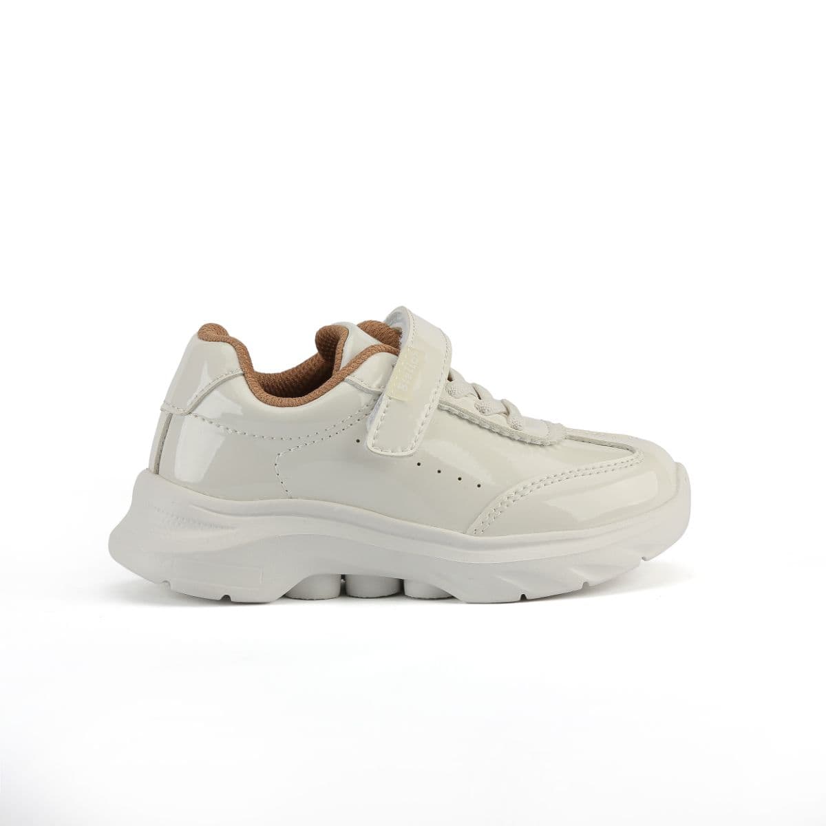 STELLAR STEP WHITE VELCRO SPORT SCHOOL SHOES