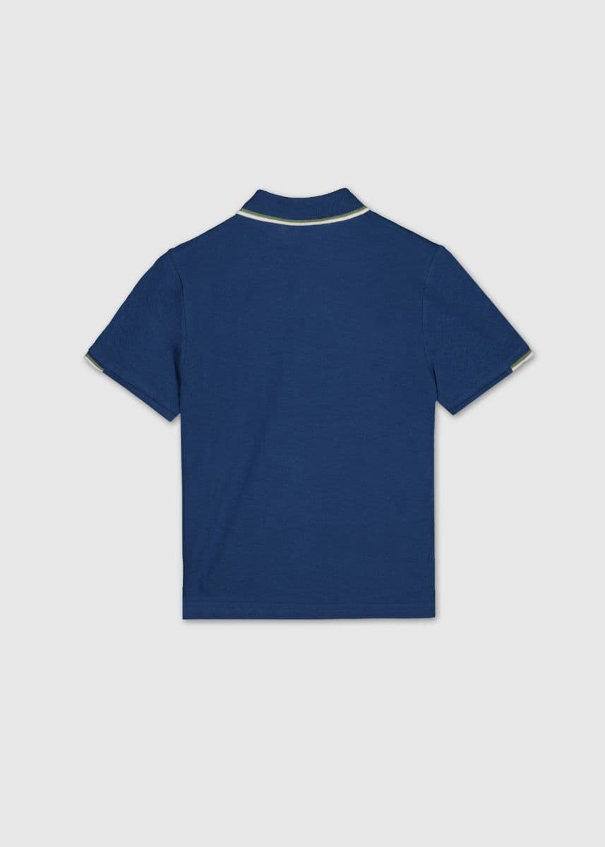 OCEAN ZIPPER POLO TSHIRT