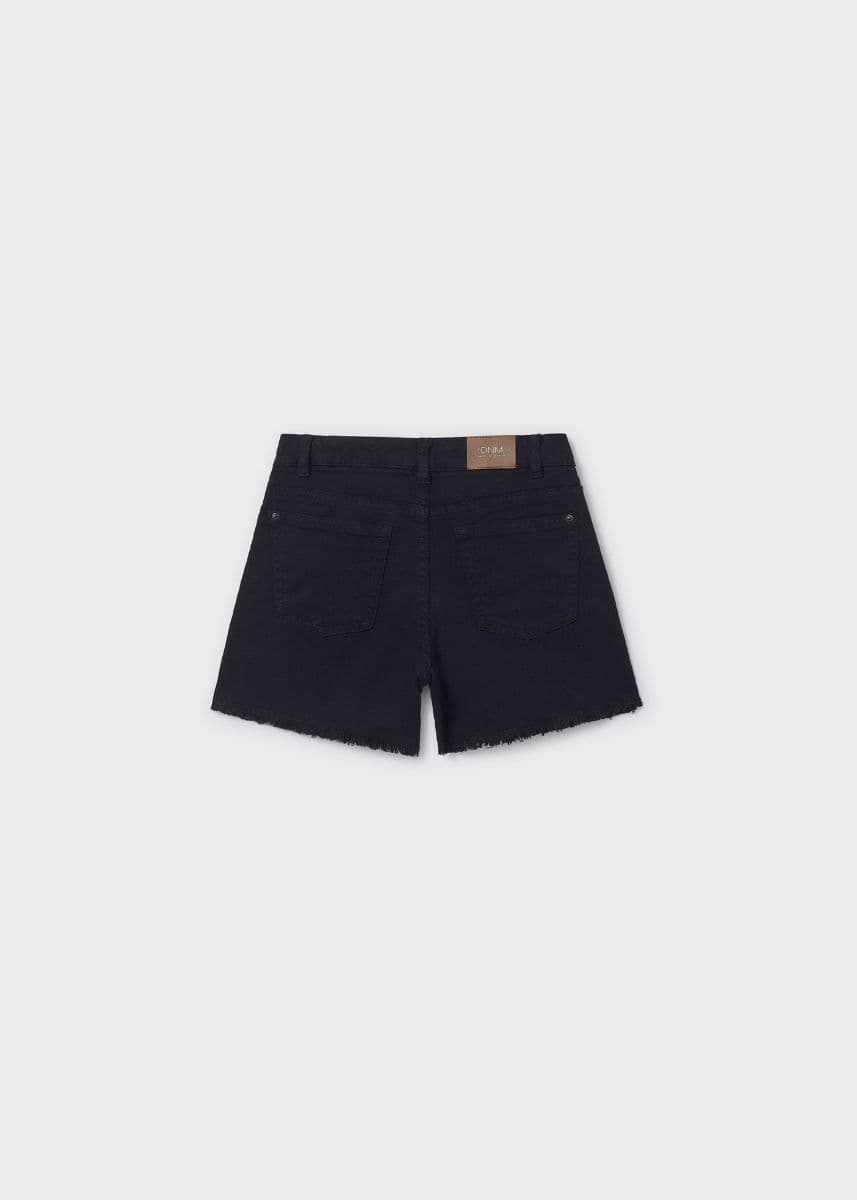 BLACK BASIC TWILL SHORT