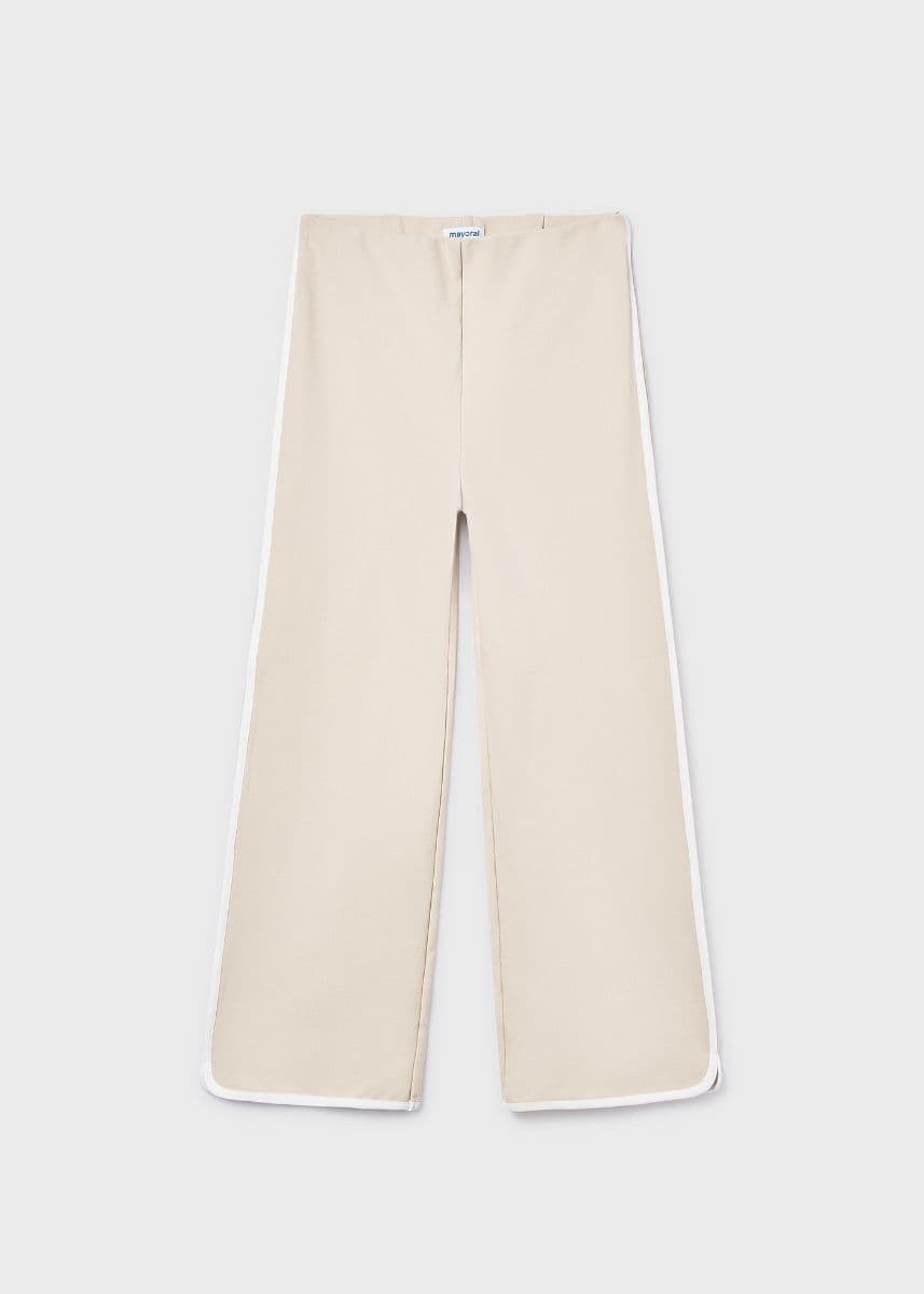 BEIGE GIRLS CULOTTE TROUSER