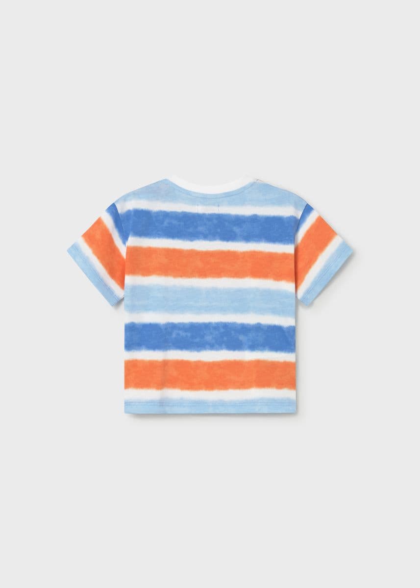 MULTICOLOUR STRIPED S/S TSHIRT