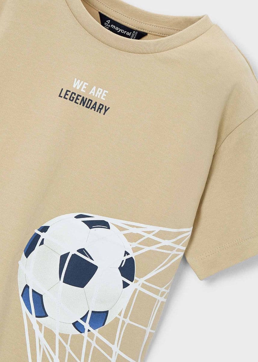 LEGENDARY PRINT APPLIQUE TSHIRT