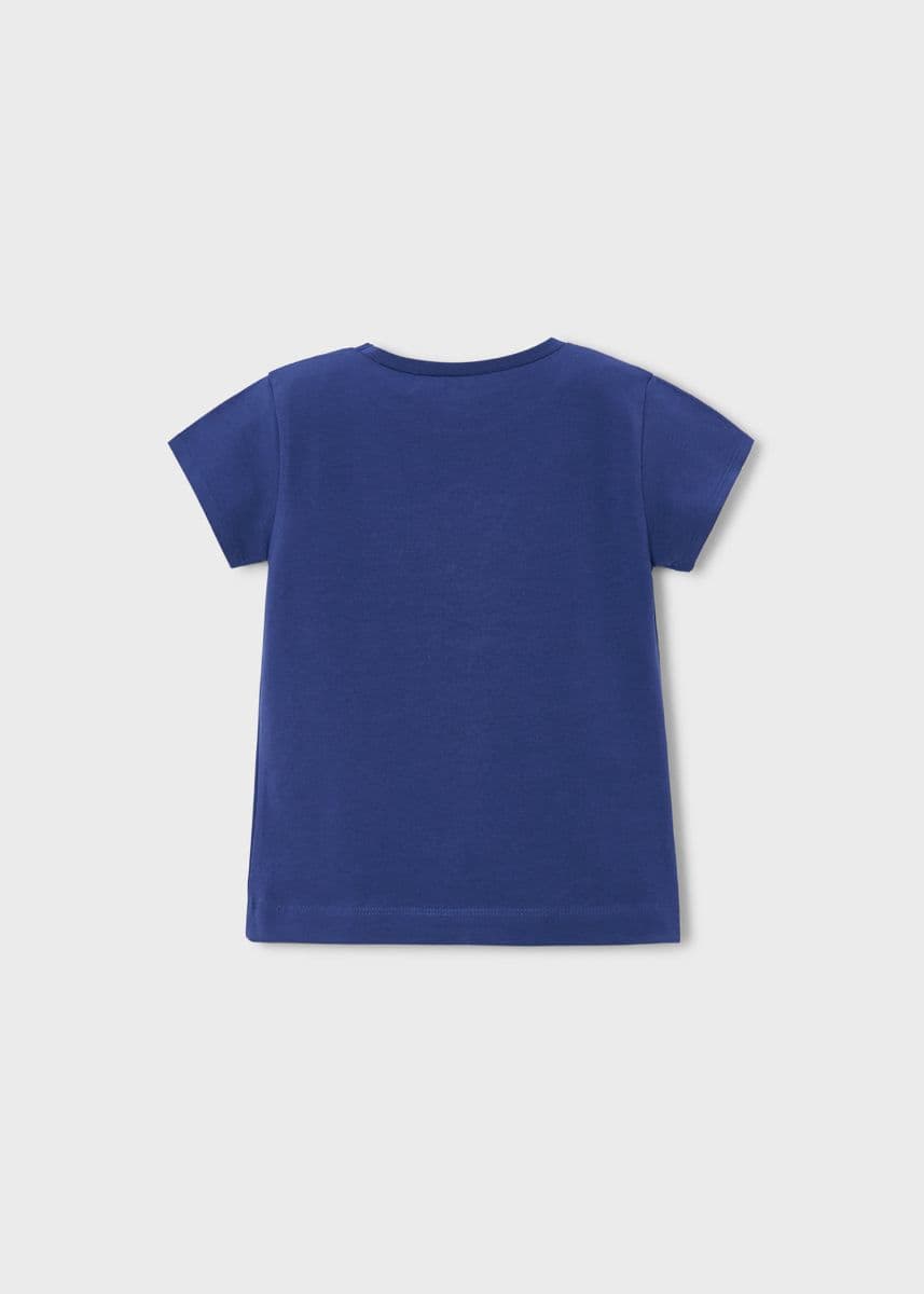 NAVY BLUE GIRLS TSHIRT