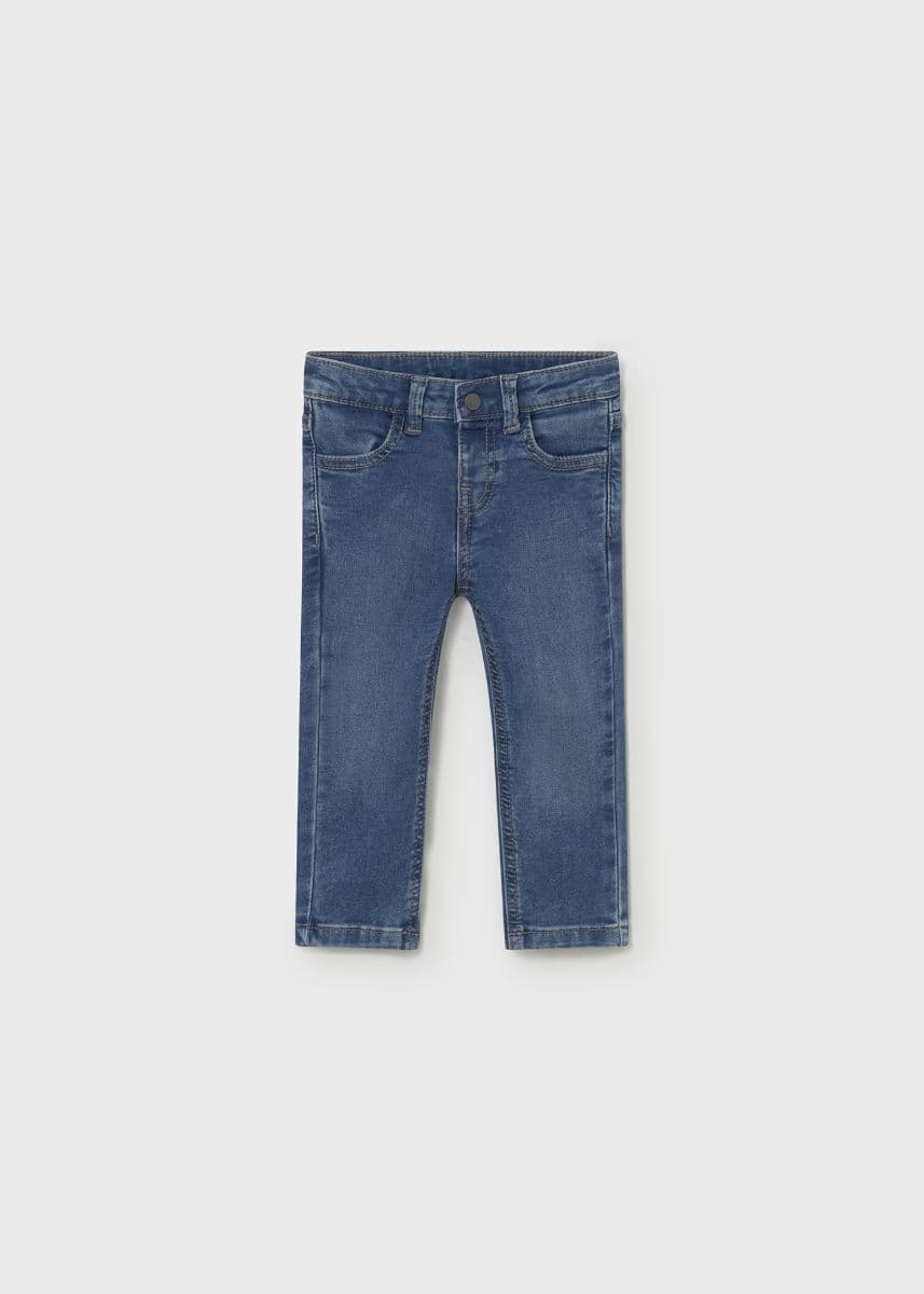 BASIC SLIM FIT DENIM PANT Image