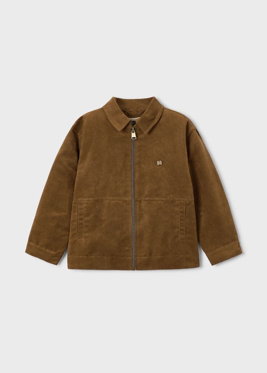 FAUX SUEDE JACKET