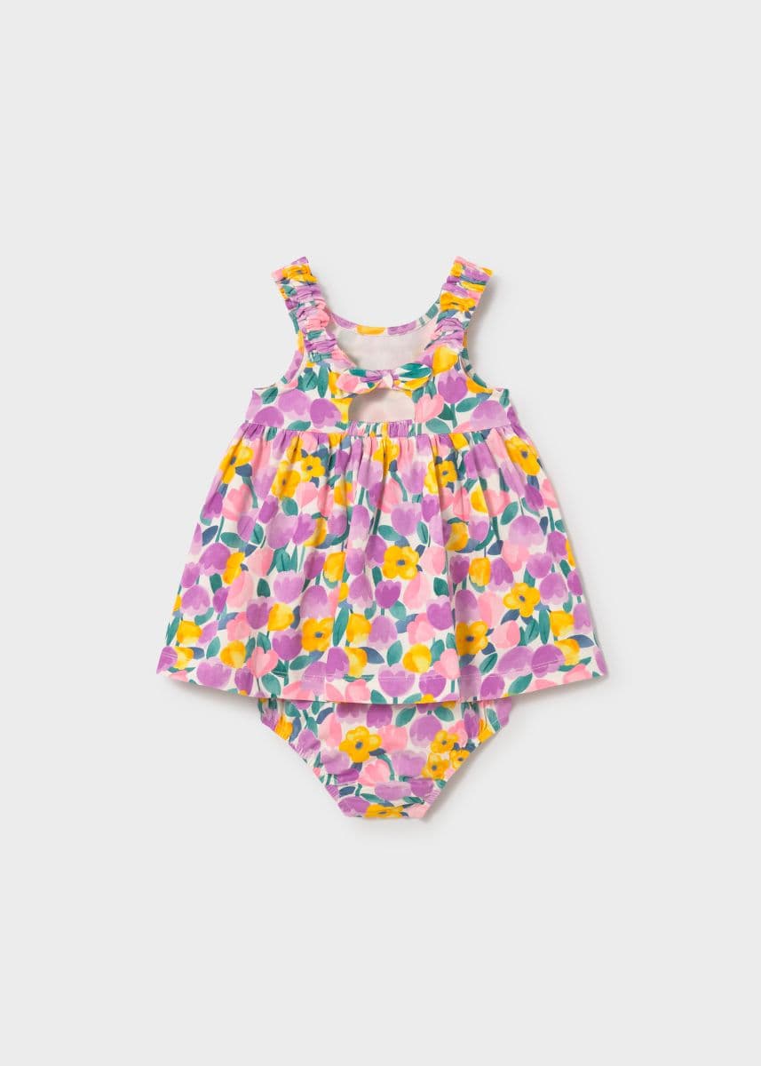 LILAC FRUIT BABY DRESS SET Image