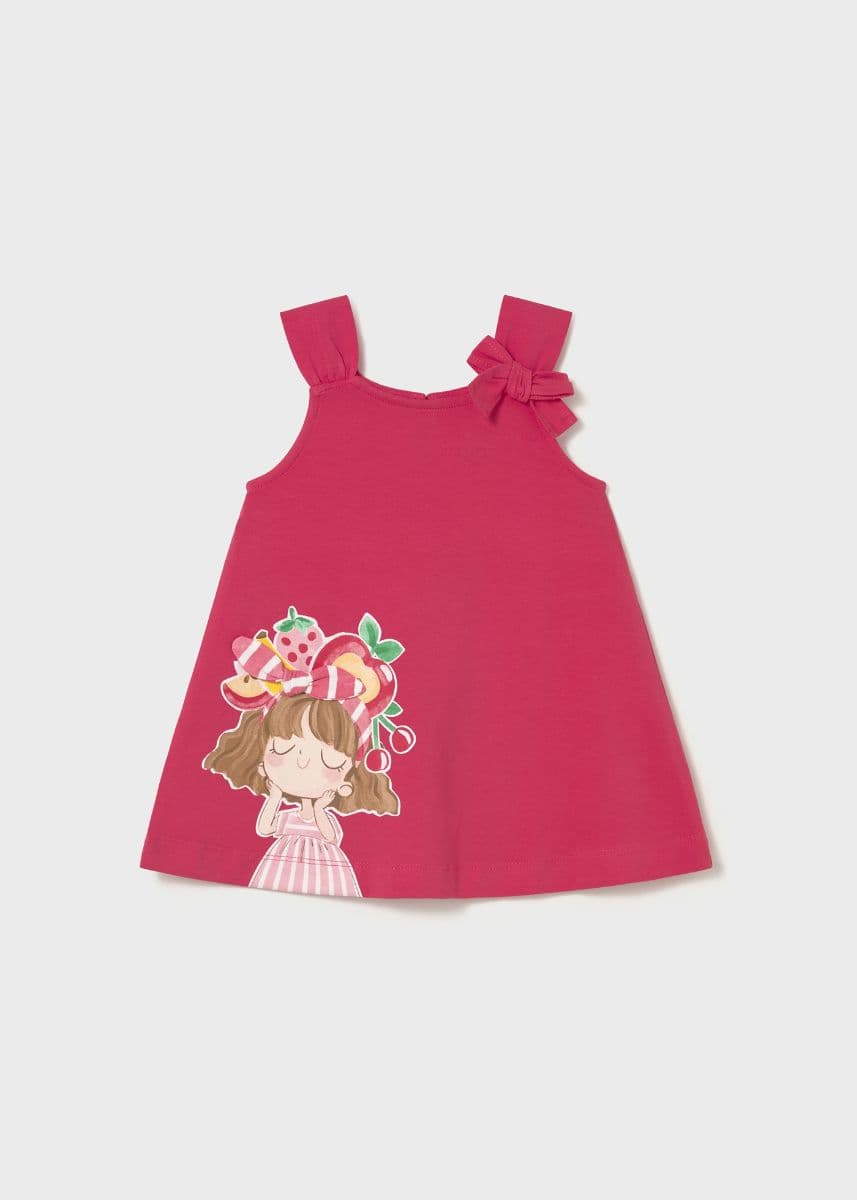 HIBISCUS GRAPHIC DRESS