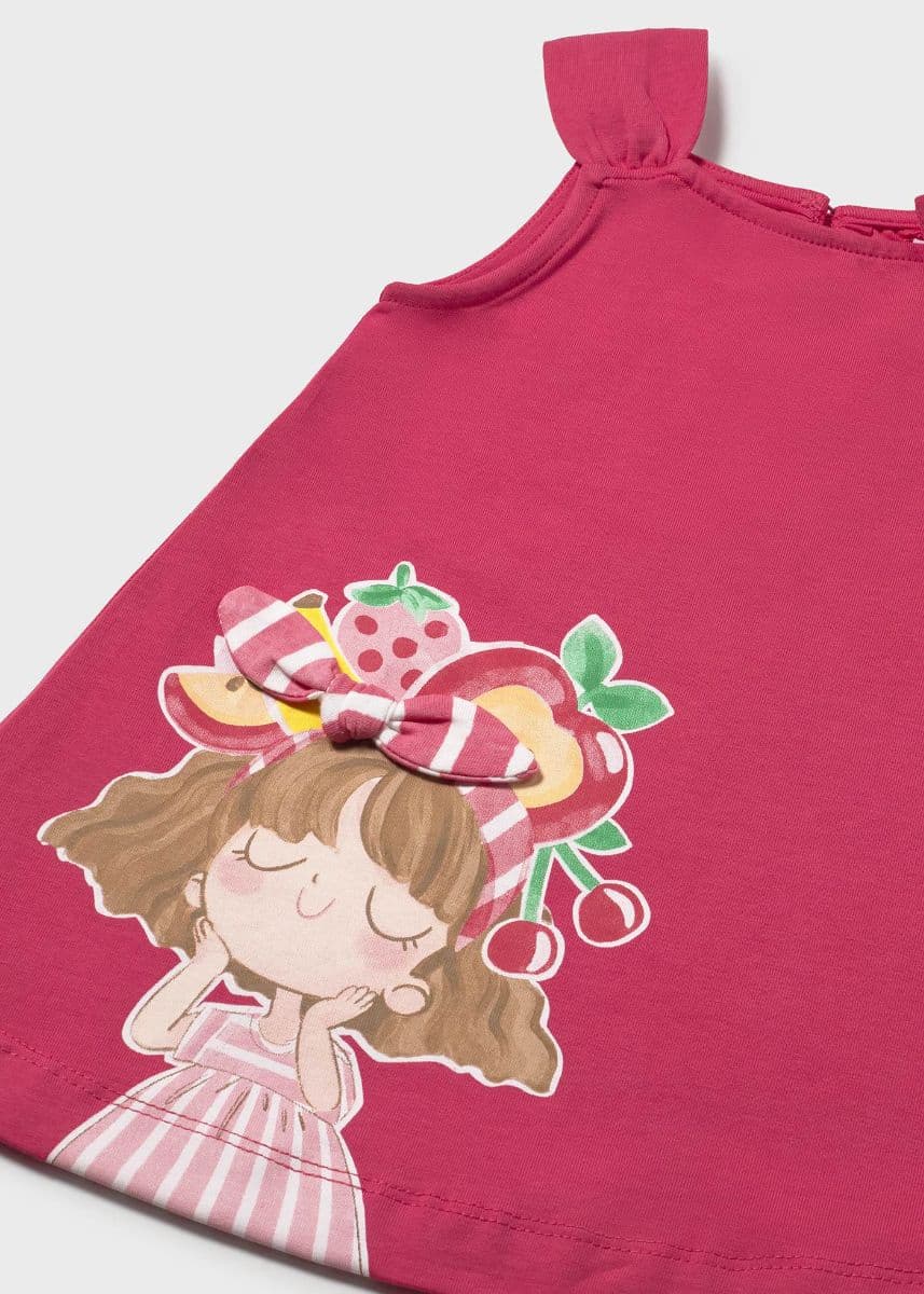 HIBISCUS GRAPHIC DRESS