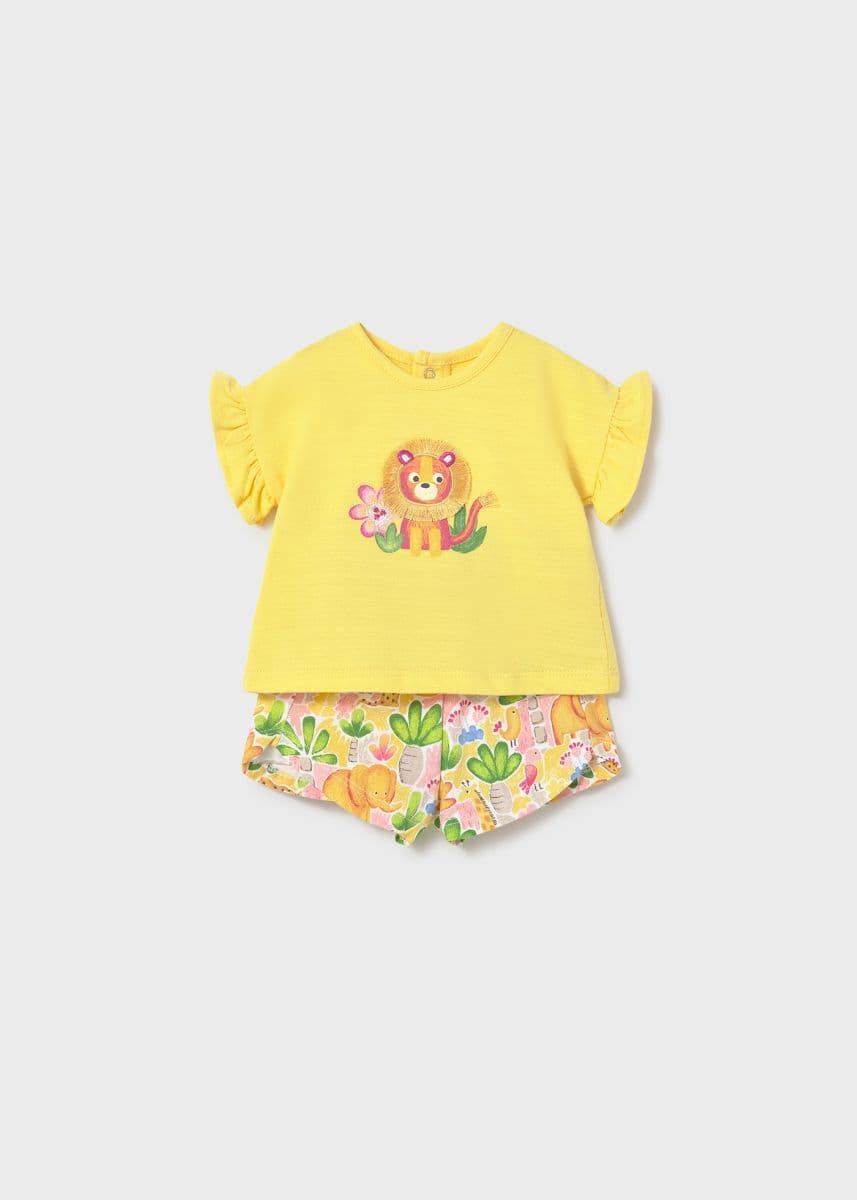 MUSTARD SHORTS SET Image