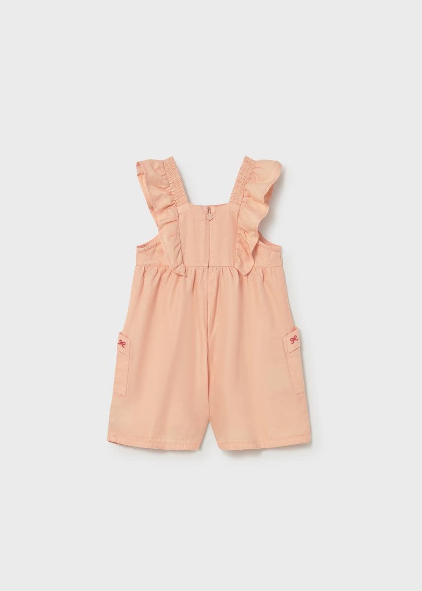 ORANGE BABY ROMPER