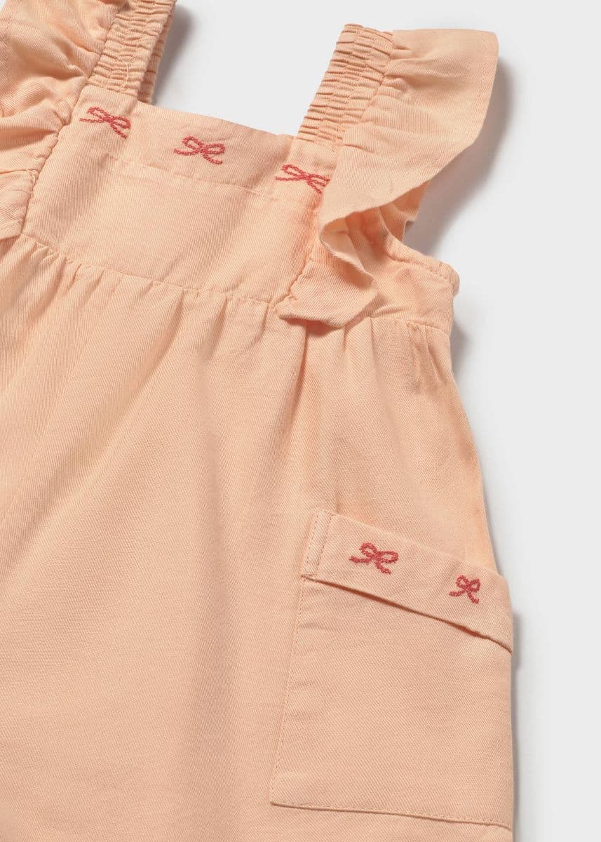 ORANGE BABY ROMPER