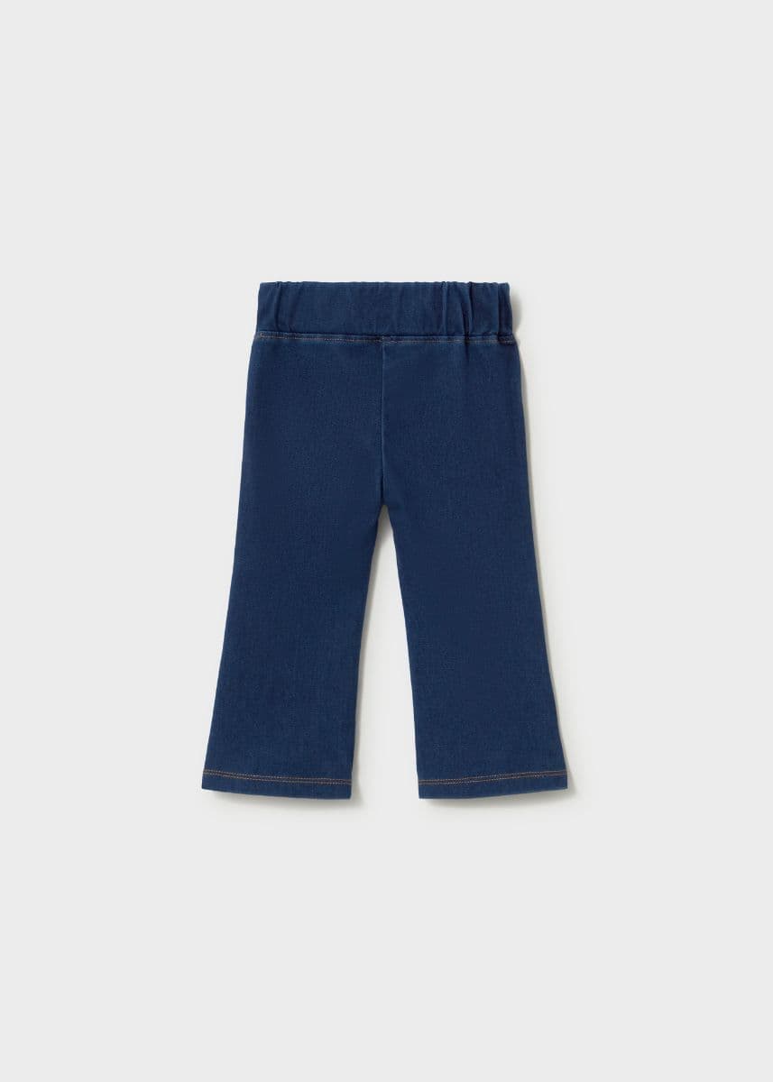 DARK BLUE FLARED LEGGINGS