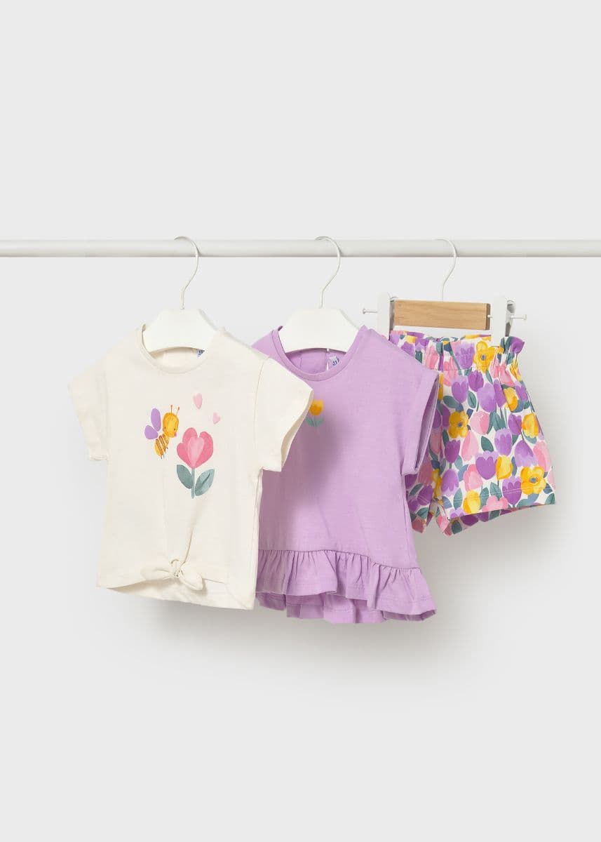 LILAC SHORTS SET Image