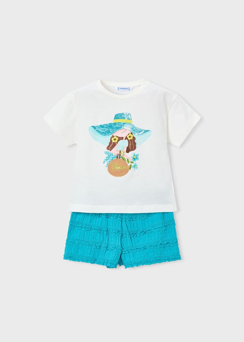 PACIFIC KNIT SHORT SET