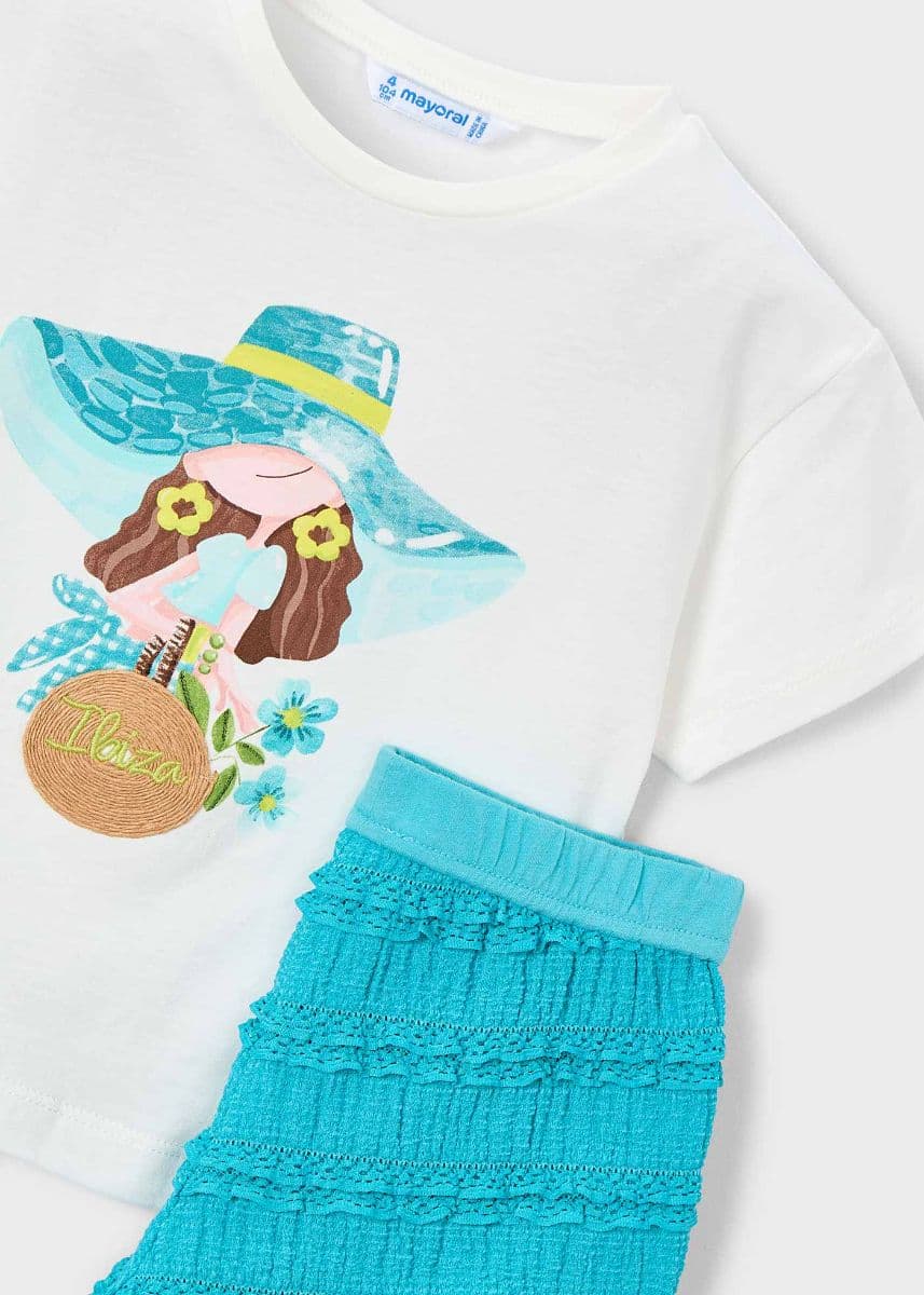 PACIFIC KNIT SHORT SET