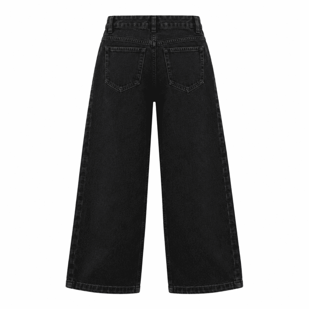 BLACK BAGGY DENIM TROUSER