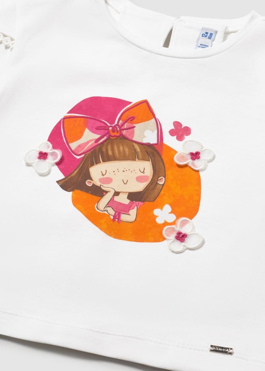 WHITE BABYGIRL TSHIRT