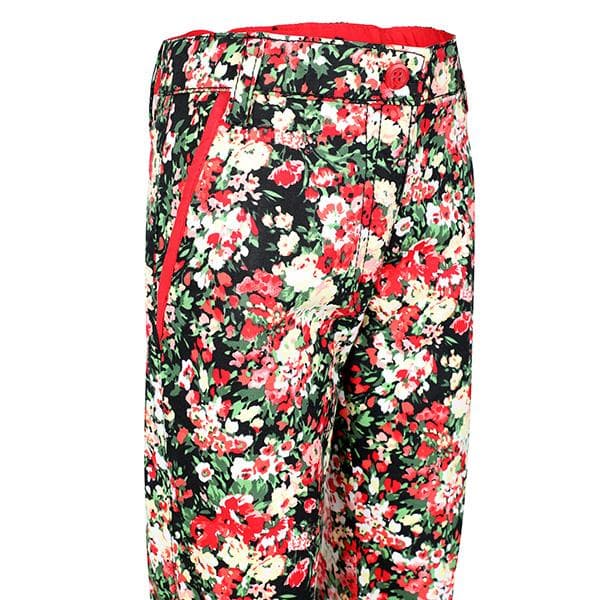 RED,LEMON FLORAL TROUSER