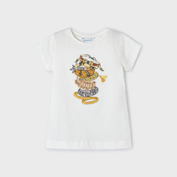 WHITE S/S TSHIRT
