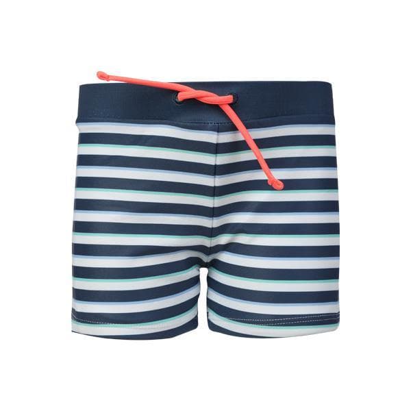 BLUE 2PCS PRINTED SWIM BOTTOM SET
