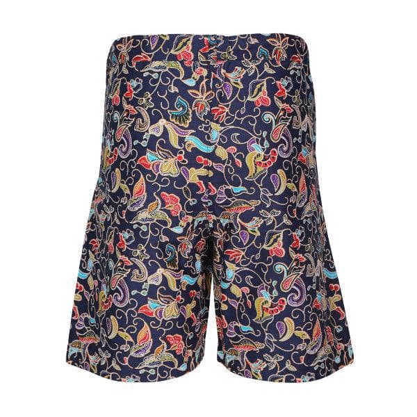 N.BLUE FLORAL SHORT SET