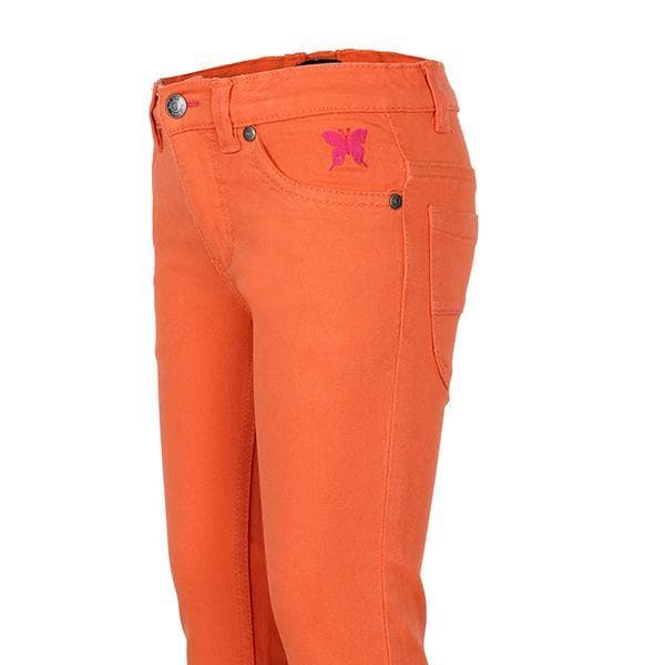 ORANGE GIRLS WOVEN TROUSER