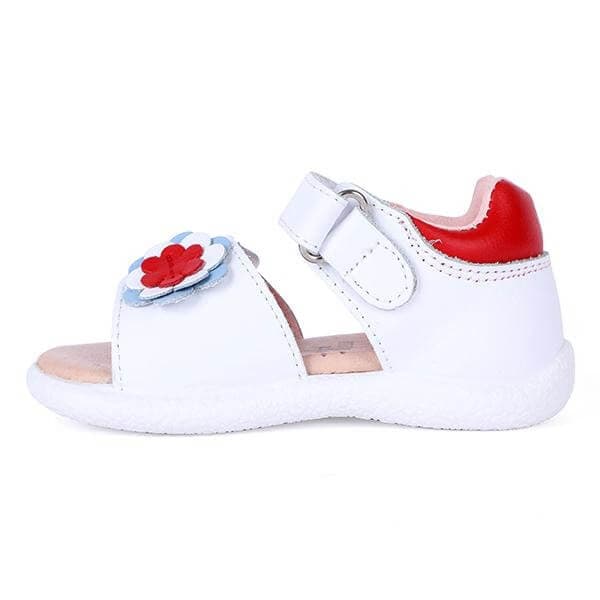 WHITE BABY SANDALS