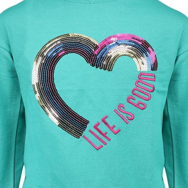 GREEN PULLOVER TEE