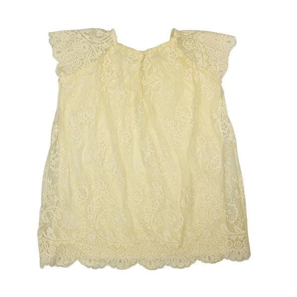 YELLOW LACE DRESS