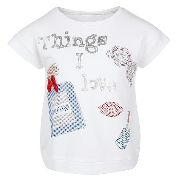 WHITE S/S TOP