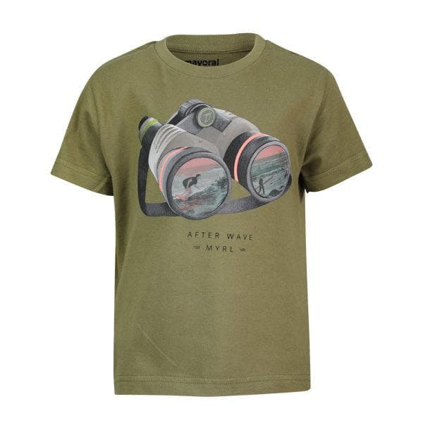 GREY GRAPHIC S/S T SHIRT