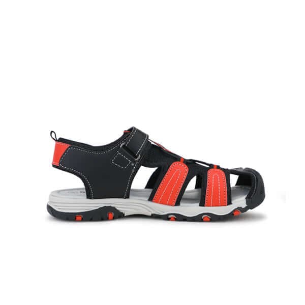 BLACK TREKKERS SANDALS