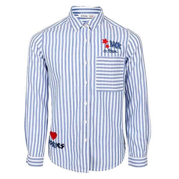BLUE LONG SLEEVE SHIRT Image