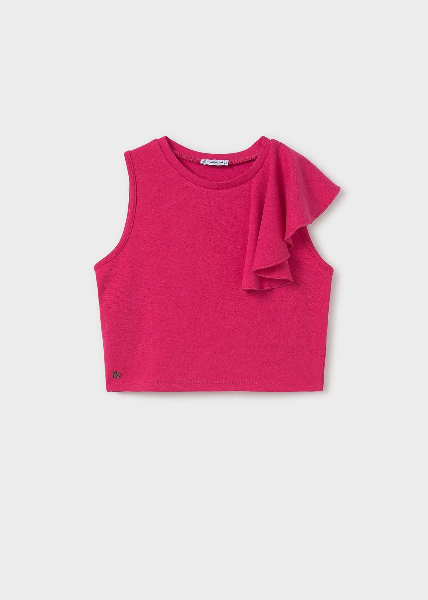 HIBISCUS FLOUNCE TANK TOP