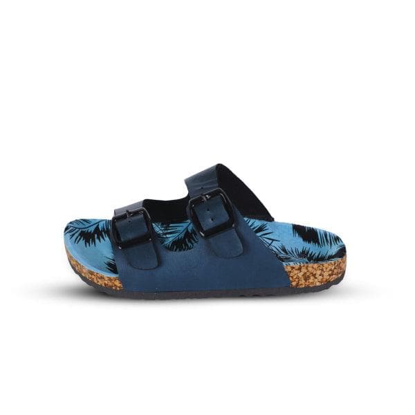 BLUE BIRKIN SLIPPERS