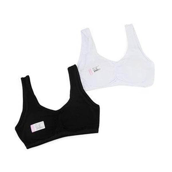 BLACK&WHITE BRA TOPSET
